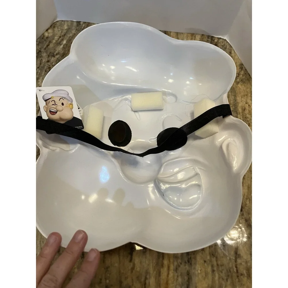 Popeye the Sailor Man NEW 2025 Halloween Mask Adult One Size